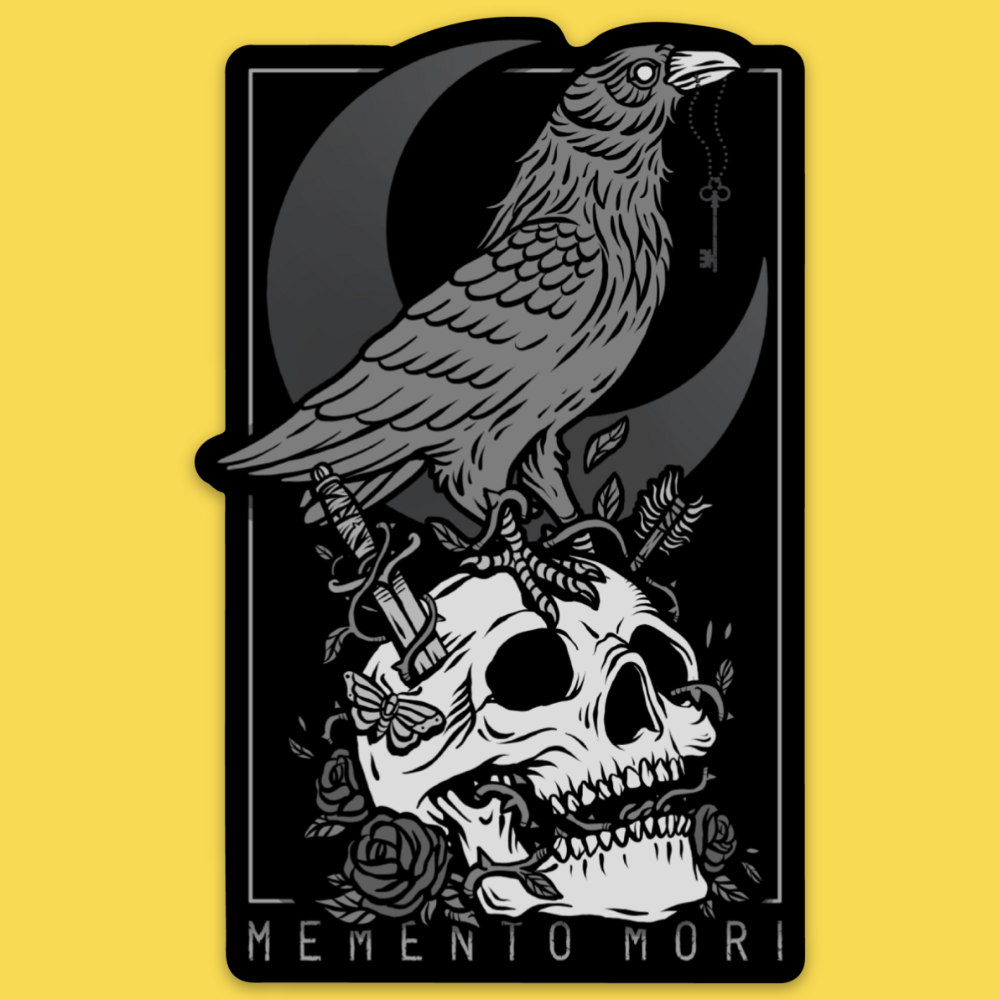 Memento Mori Sticker