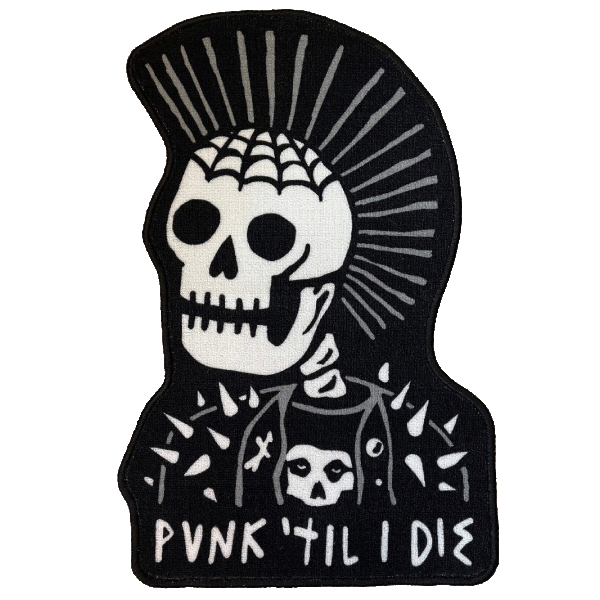 Punk Til I Die' Rug