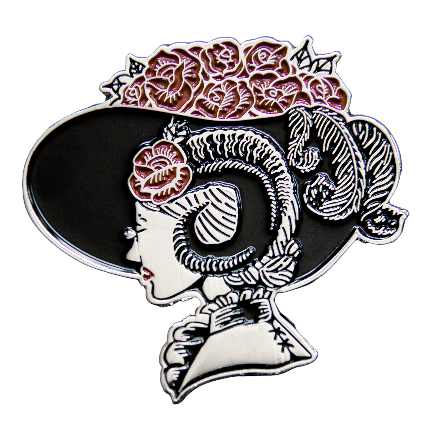 Horned Lady Pin