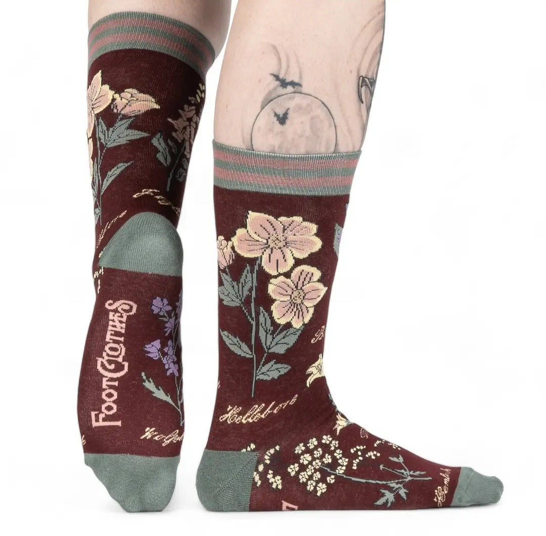 Baneful Botany Crew Socks