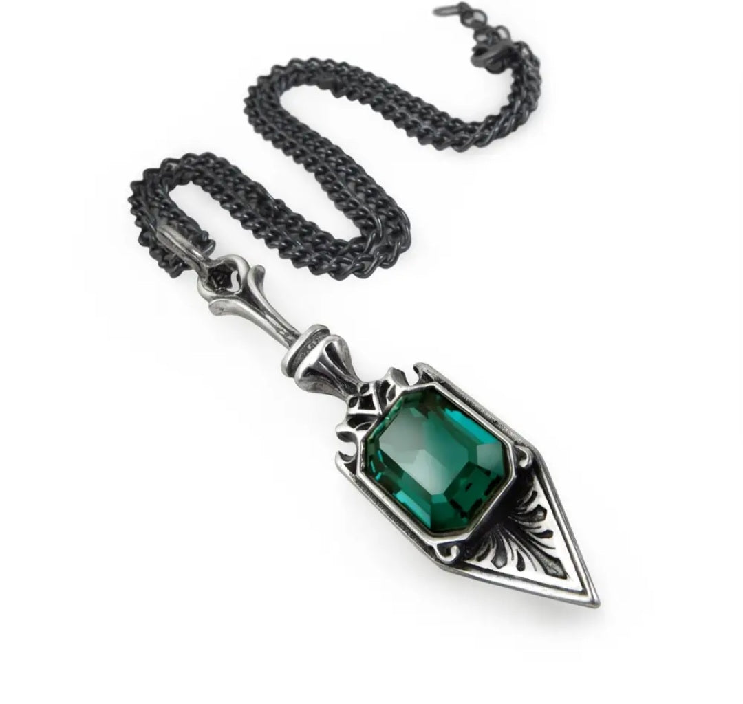 Sucre Vert Absinthe Spoon Necklace