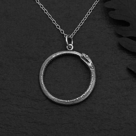 Ouroboros Snake Necklace