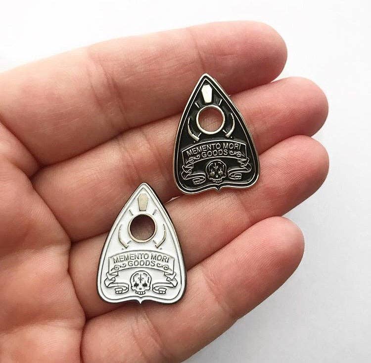 Black Planchette Pin