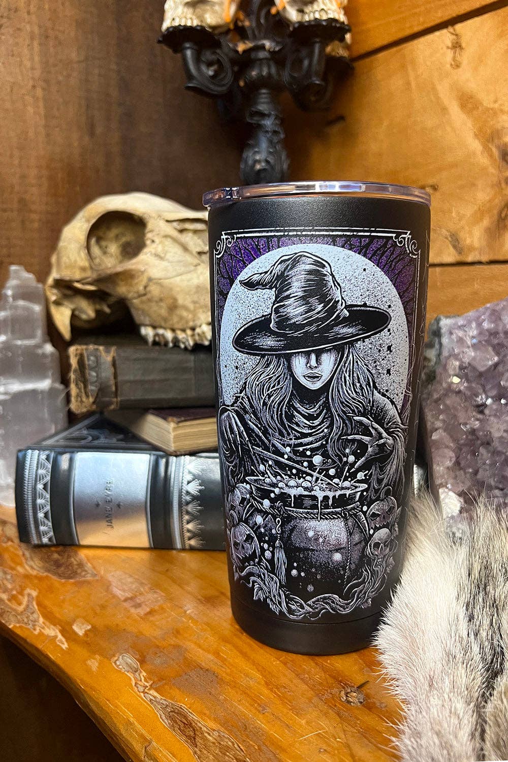 Witch's Cauldron 20 oz Travel Mug