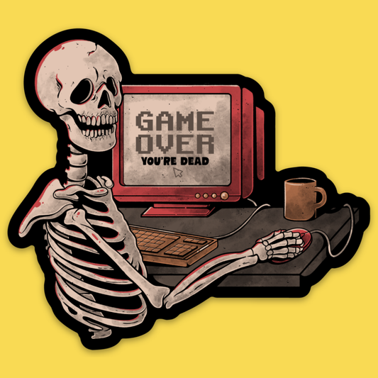 Game Over Sticker