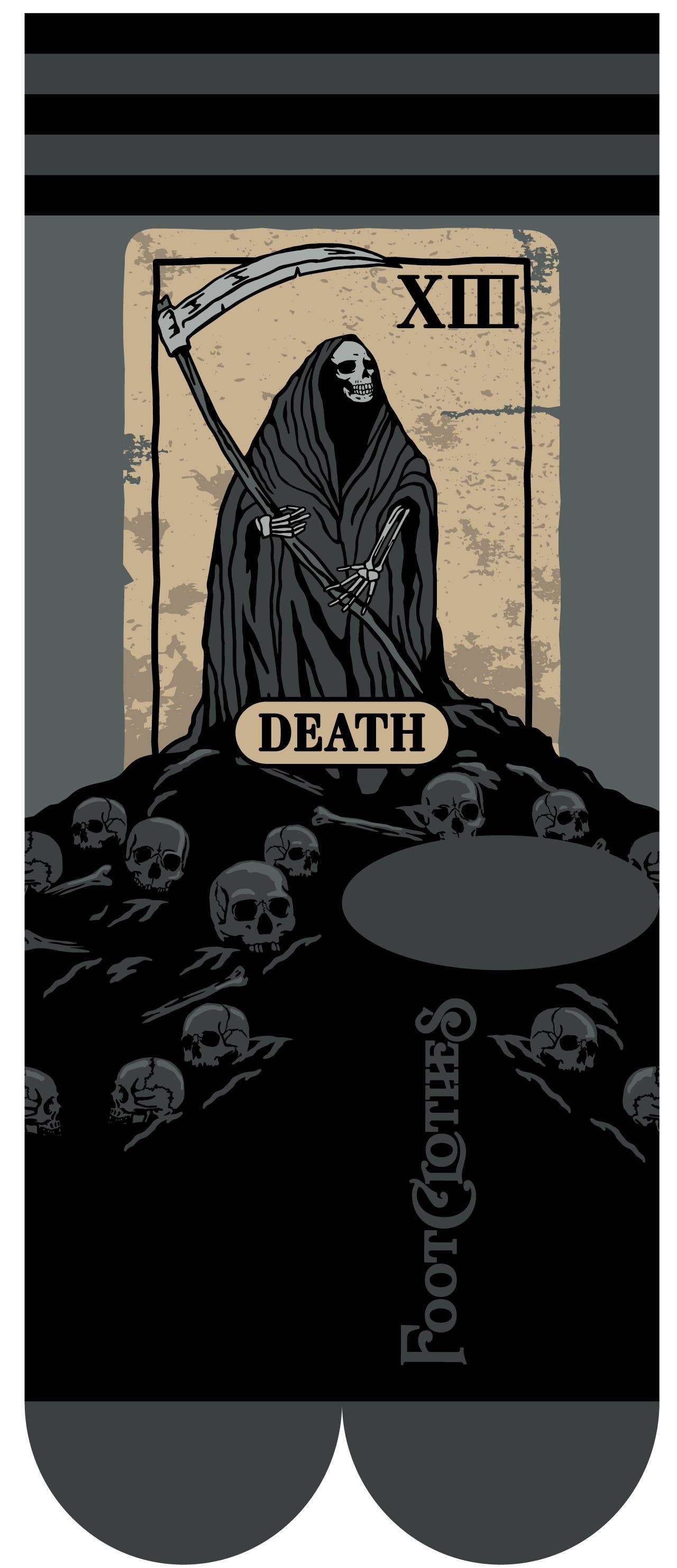 Death Tarot Card Socks