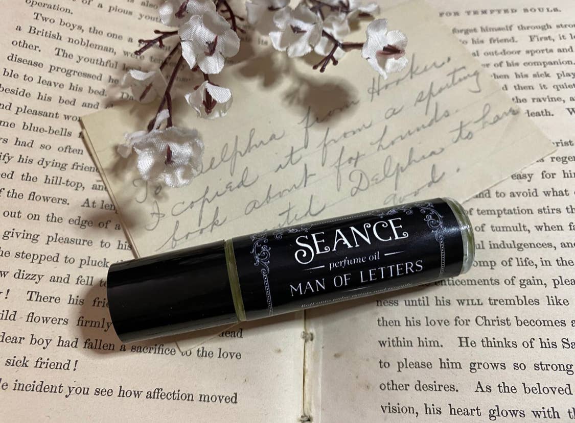 Man Of Letters Perfume Oil- Scotch, mahogany, smoke, leather