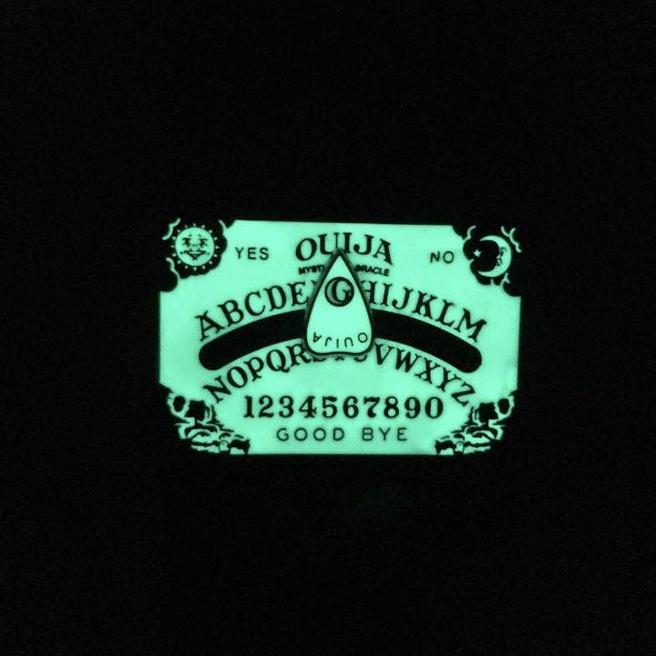 Glow-in-the-Dark Ouija Pin