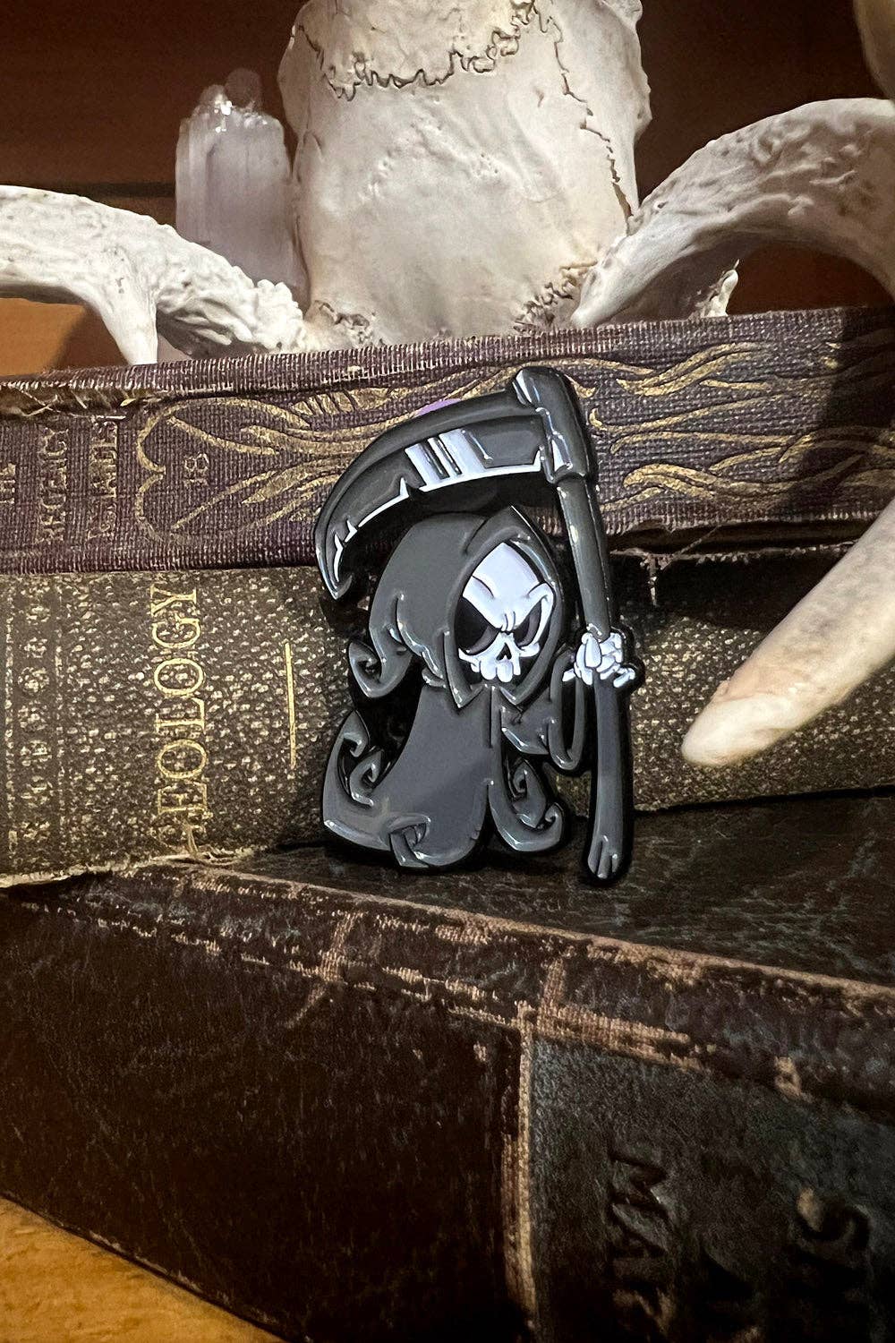 Grim Creeper Enamel Pin