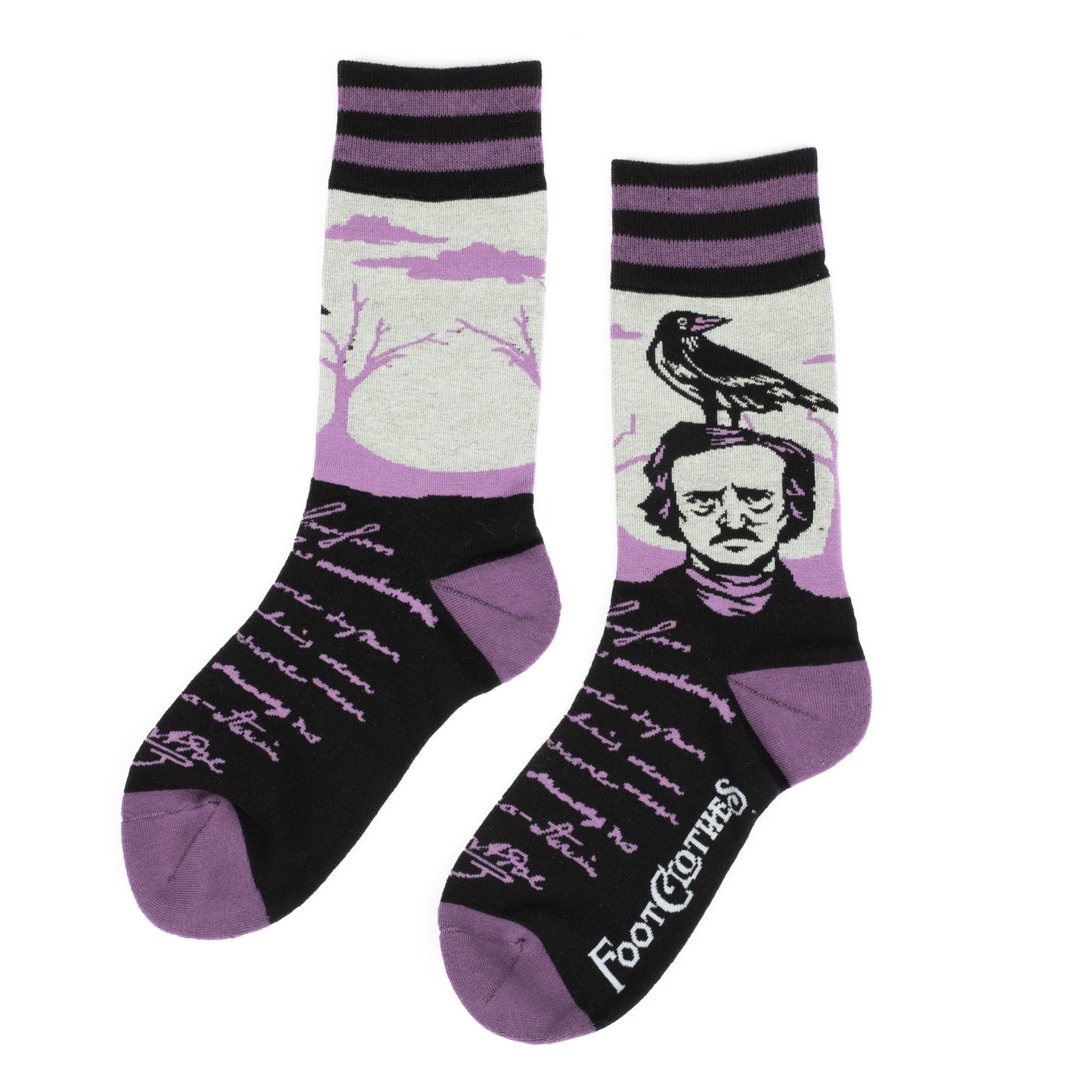 The Raven Poe Socks