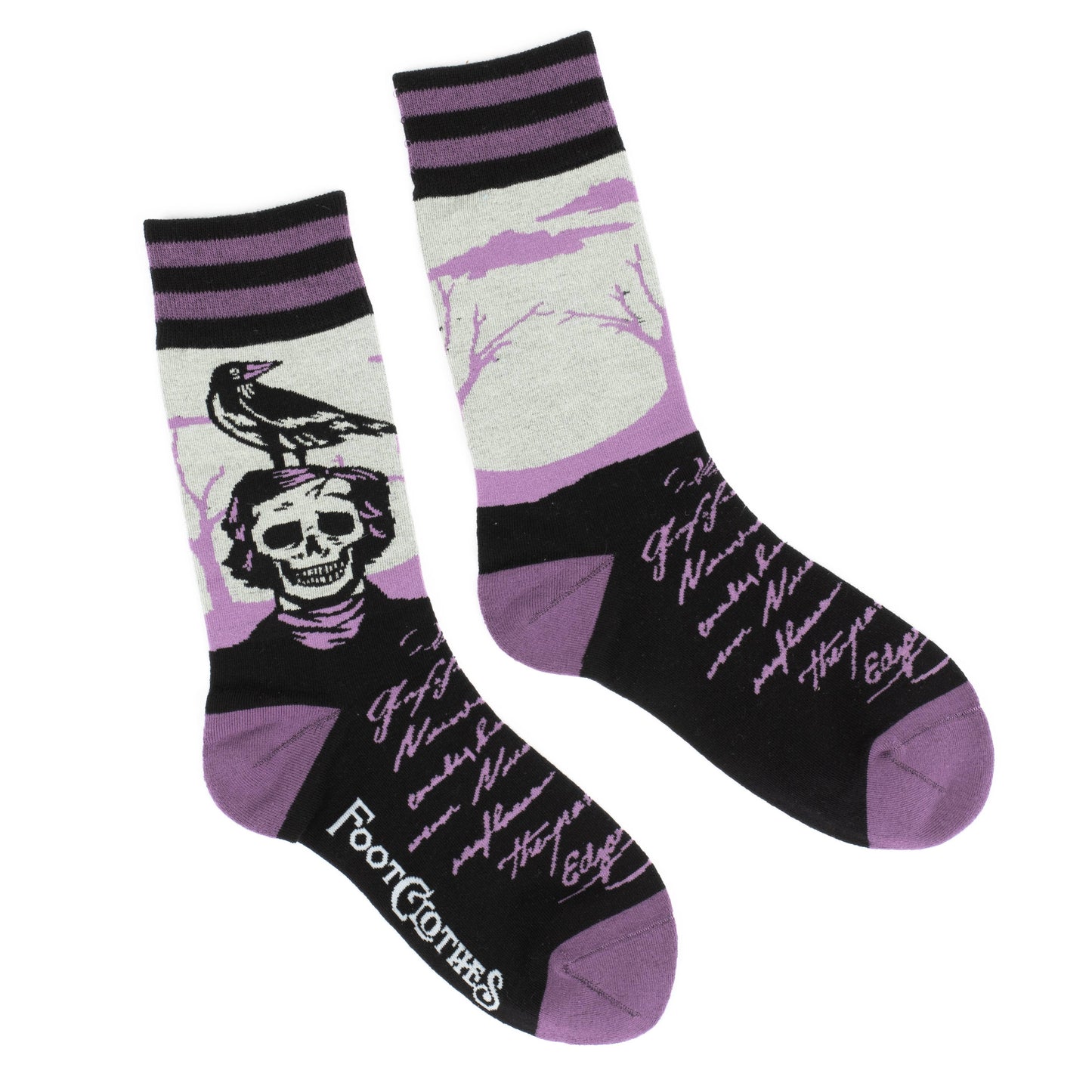 The Raven Poe Socks