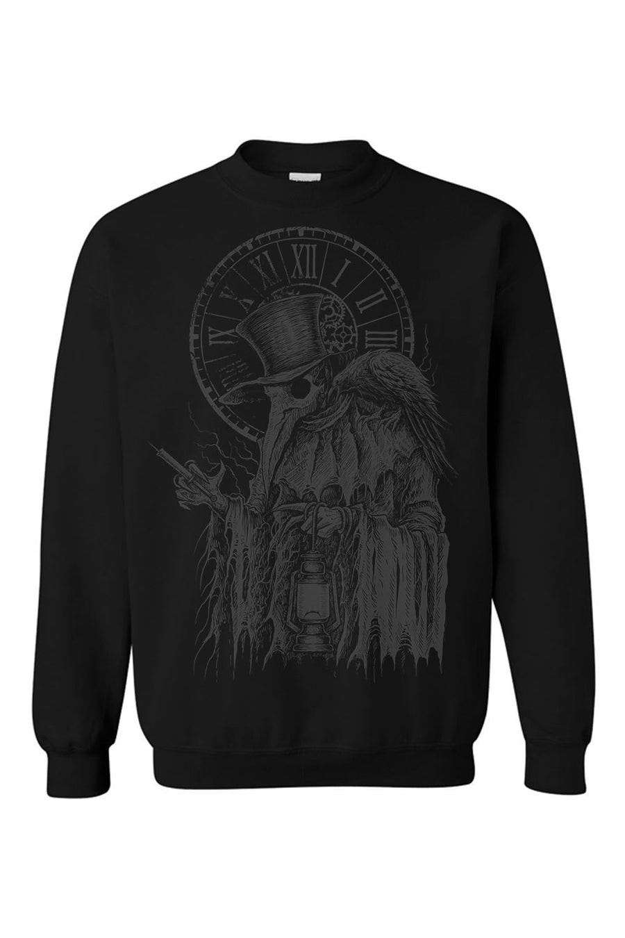 Plague Doctor Sweatshirt (Grey Design)