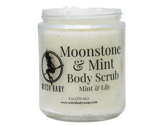 Moonstone & Mint Shimmer Scrub