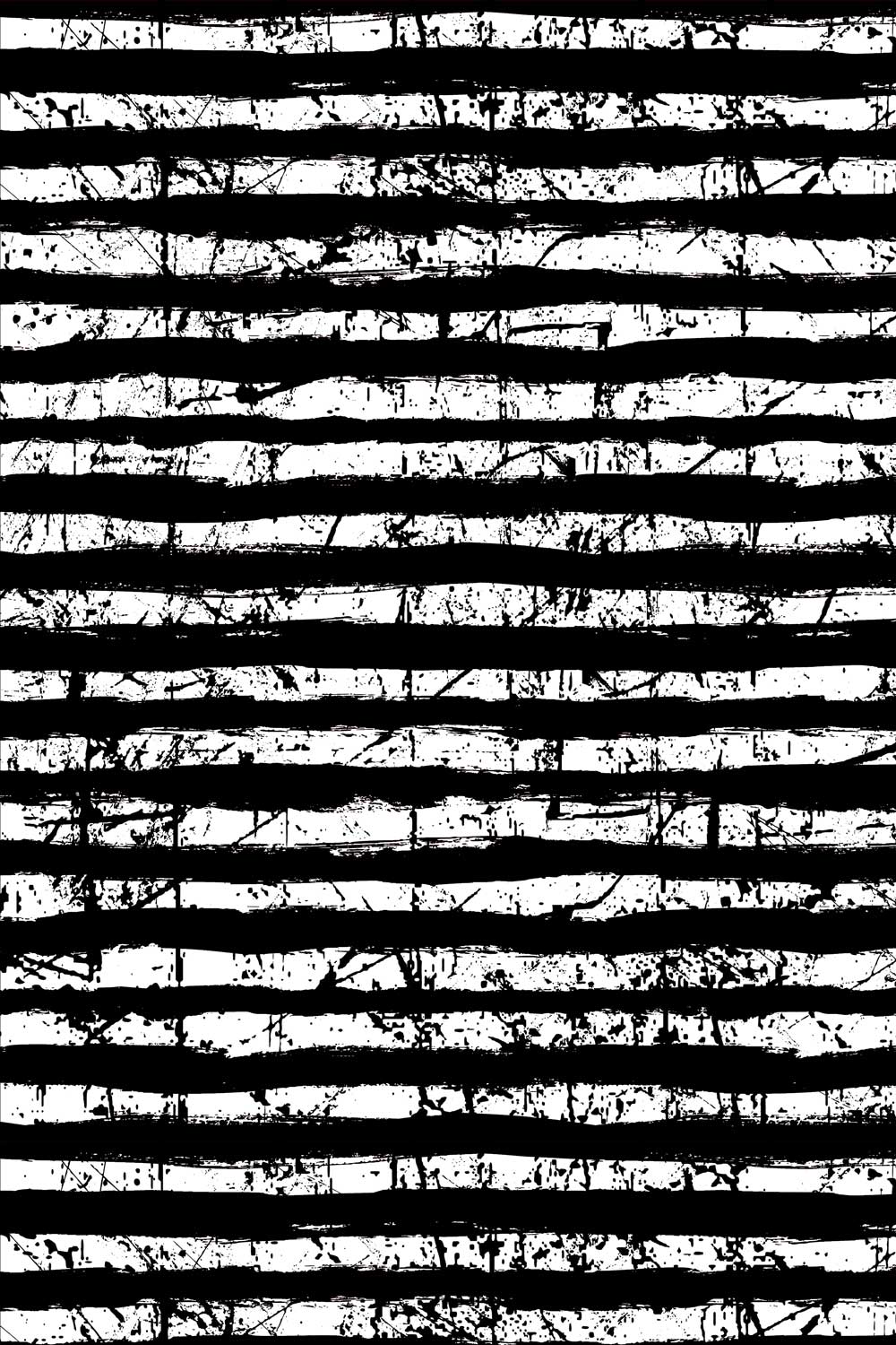 Goth Stripes Wrapping Paper