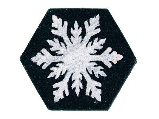 Snowflake Obsidian Bath Bomb