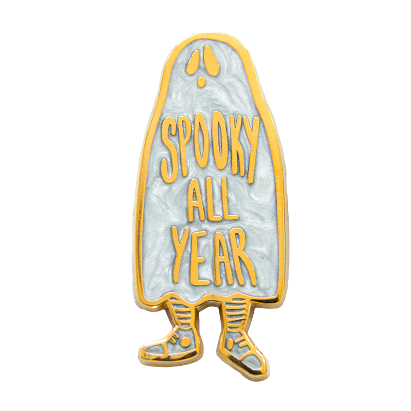 Spooky All Year 18k Gold Plated Pin (Limited Edition)