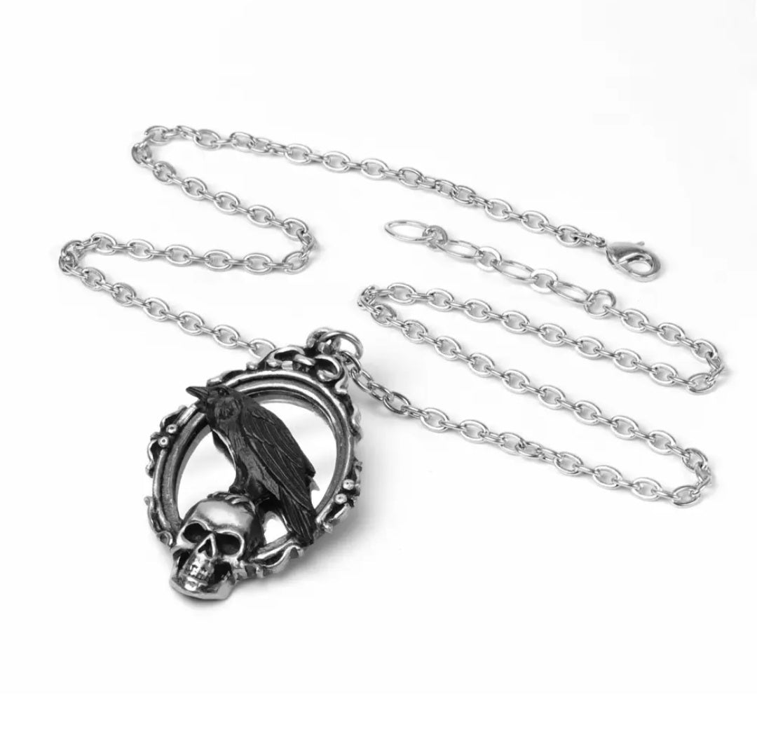 Reflections of Poe Necklace