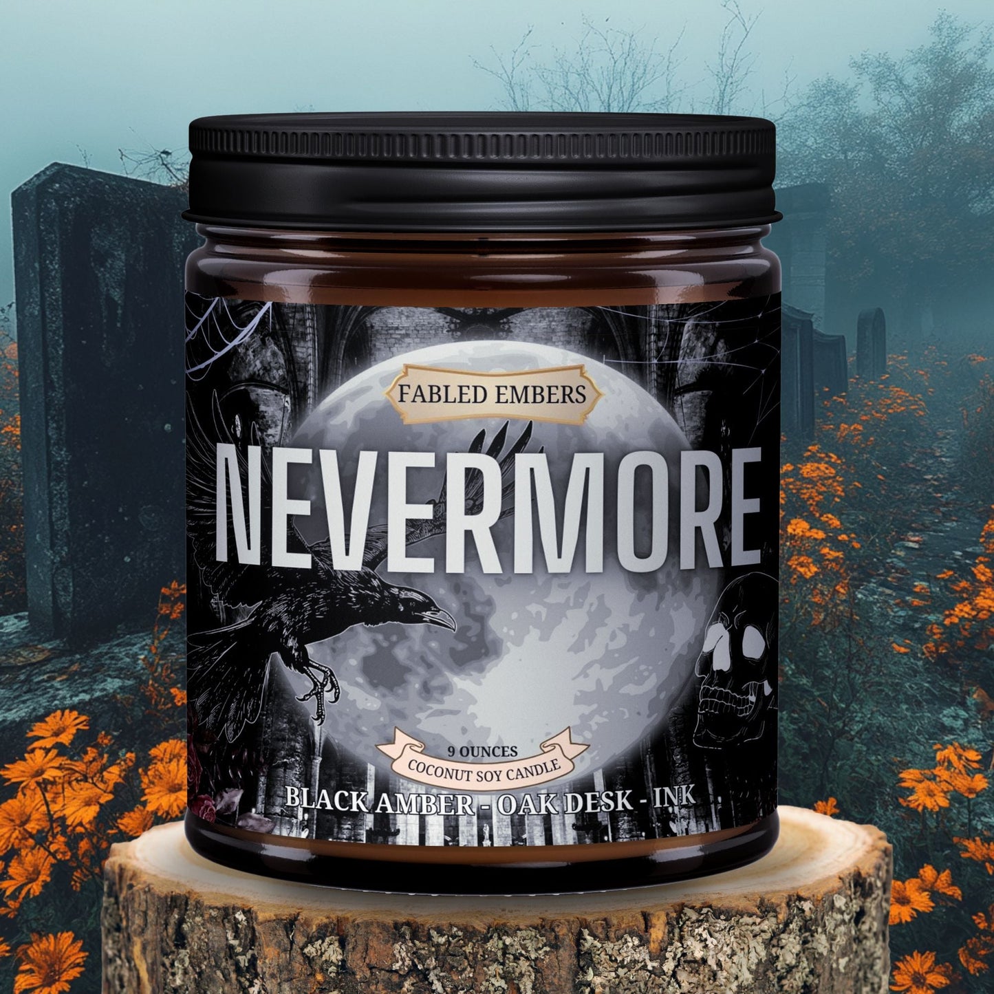 Nevermore 9oz Candle